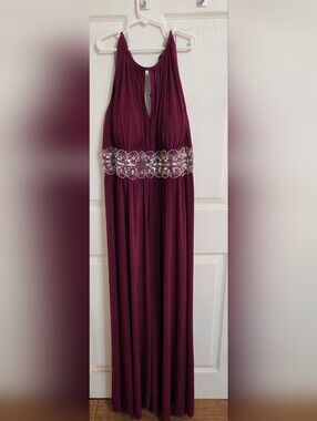 R&M Richards  floor length dress